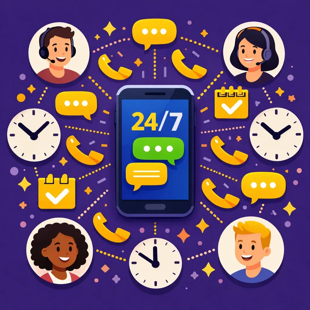 24/7 Kundenkommunikation für Handwerksbetriebe durch KI-Telefonassistentin und automatische Terminvereinbarung